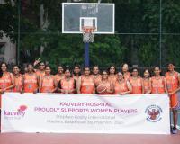 Kauvery Hospital Supports Women Athletes at Stephen Koshy International Masters Basketball Tournament 2026