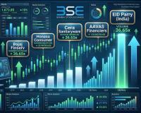 Volume Surge Drives Trading Activity in EID Parry, AAVAS Financiers, Cera Sanitaryware, Bajaj Finserv and Honasa Consumer