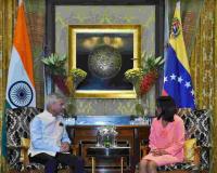 Jaishankar Meets Venezuela’s Acting President Delcy Rodriguez in New Delhi; High-Level Talks with PM Modi Set to Boost Bilateral Ties