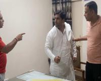 Rohtak Police Station Violence Video Involving INLD State Secretary Manjeet Kanheli Goes Viral Amid Fresh Controversy