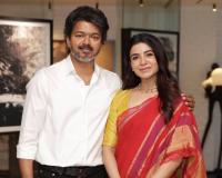Samantha Ruth Prabhu Meets Tamil Nadu Chief Minister Vijay in Chennai Amid Film Promotions
