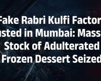 Adulterated Frozen Dessert Sold as Rabri Kulfi Seized in Major Mumbai Food Safety Raid