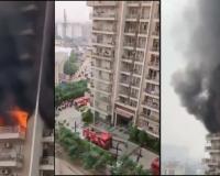 High-Rise Fire in Noida Sparks Debate Over Firefighting Preparedness for Tall Buildings