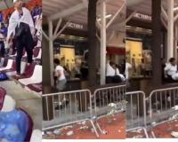 Viral Meme Highlights Stark Contrast Between Japanese Soccer Fans’ Cleanup Tradition and Knicks Fans’ Title Celebration Chaos