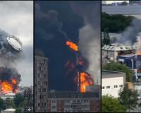 Ukrainian Drones Strike Moscow's Largest Oil Refinery, Triggering Major Fires