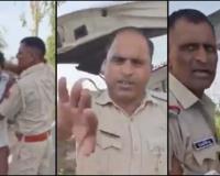 Viral Video Allegedly Shows Policeman Assaulting Driver at Haryana-Rajasthan Border, Sparks Online Outrage
