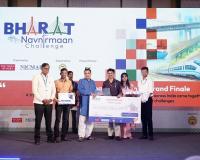 NICMAR Crowns Pimpri Chinchwad College of Engineering as Winner of Bharat Nav-Nirmaan Challenge 2025-26 in Grand Finale Attended by Union Minister Nitin Gadkari