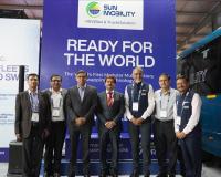 SUN Mobility Unveils World's First Modular Multi-Battery Swapping Technology for Heavy Electric Vehicles with Tata Starbus EV at Prawaas 5.0