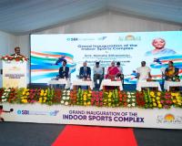 Nirmala Sitharaman Inaugurates State-of-the-Art Indoor Sports Complex at Government Arts & Science College Tiruchuli to Promote Youth Fitness