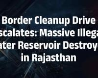 Massive Anti-Encroachment Drive Continues Along India-Pakistan Border; Illegal Water Network, Shops and Structures Demolished in Jaisalmer, Barmer and Bikaner