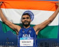 Sarvesh Kushare Makes History as First Indian Commonwealth High Jump Silver Medallist