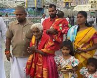 116-Year-Old Devotee Creates History with Trek and VIP Darshan at Tirumala