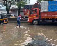 Spider-Man Costume Hero Wins Hearts in Maharashtra’s Bhiwandi Amid Heavy Rain and Waterlogging