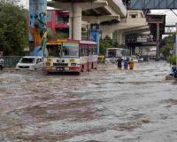 Heavy Rain in Ghaziabad Claims Three-Year-Old Girl's Life, Triggers Severe Waterlogging and Traffic Chaos Across NCR
