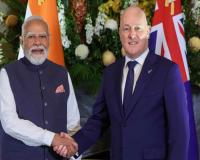 Modi Arrives in Auckland for First Visit by an Indian Prime Minister in Four Decades, Launches New Strategic Partnership