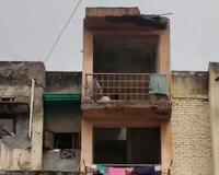 Government Housing Turns Into Hazard as Concrete Canopies Collapse at Greater Noida Janata Flats, Residents Fear Major Tragedy
