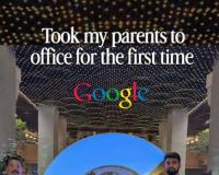 Google Employee's Emotional Office Tour With Parents Wins Hearts Online, Father's Surprise Carrom Shot Goes Viral