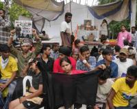 CJP Protest in Delhi: Opposition Stir Over NEET-UG Row Raises Market Concerns Amid Political Tensions