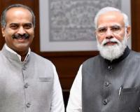 PM Modi Pens Handwritten Birthday Letter to BJP MP P.C. Mohan, Praises His Public Service
