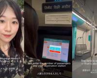 Japanese IIT Hyderabad Student Praises Mumbai Metro's Cleanliness and Safety, Viral Video Challenges Global Perceptions of Indian Public Transport