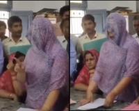 Veiled Woman Stuns Officials With Fluent English During Civic Meeting in Rajasthan’s Udaipur