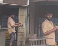 Tea Vendor Filmed Washing Kettles With Dirty Road Water Outside Nalasopara Station, Sparks Hygiene Concerns