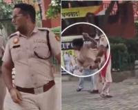 Delhi Police Officer Sent Back to Original Posting After Viral Video From CJP Parliament March Sparks Outrage
