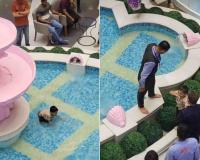 Child Turns Phoenix Mall Fountain Into Swimming Pool, Video Goes Viral With Millions Of Views
