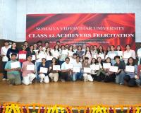 Somaiya University Felicitates 65 Class 12 Achievers Scoring 95% and Above