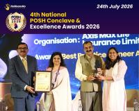 Axis Max Life Wins POSH Pioneer Award 2026 for Workplace Safety and Inclusion