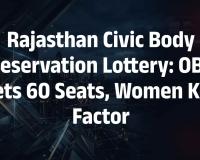 Rajasthan Civic Body Reservation Lottery: Kota Gets OBC Women, Jaipur Open