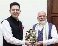 Raghav Chadha Meets PM Modi After BJP Switch, Shares Photos of Meeting