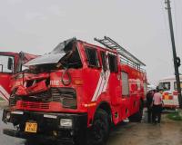 Two Firefighters Killed After Factory Wall Collapses During Greater Noida Blaze Response