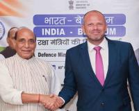 Rajnath Singh Calls for Stronger India-Belgium Defence Industry Partnership