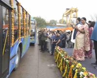 Delhi Launches New EV Buses, Automated Testing Station and Inter-State E-Bus Service