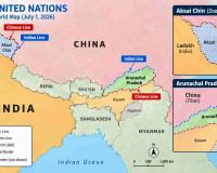 Arunachal Pradesh, Aksai Chin Shown Between India-China Claim Lines on UN Map