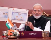 Modi Launches BRICS 20th Anniversary Stamps at New Delhi Summit