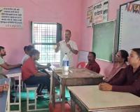 Rural Sports Talent in Focus as Nasriganj Panchayat Clubs Review Training and Opportunities