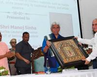 Lieutenant Governor Manoj Sinha Opens National Millet Dialogue at SKUAST-Jammu