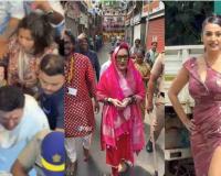 Govinda Visits Lalbaugcha Raja With Co-Star, Kashmera Shah’s Post Goes Viral