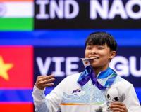 Roshibina Devi Falls to China’s Zhang Xiaoyu, Wins Second Straight Asian Games Silver
