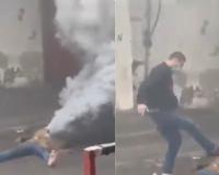 Gaza Video Fuels Claims of Banned Vaporizing Bombs Used Against Palestinians