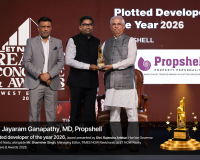 Propshell Wins Plotted Developer of the Year 2026, Targets 10 Million Sq. Ft. by 2029