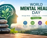 World Mental Health Day: Meditation and Compassion Take Centre Stage in Messages