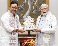 Rajasthan CM Gifts Mata Rani Idol to PM Modi After BJP’s Strong Poll Showing