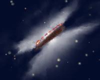 Astronomers Discover Potential Giant Planet Formation in Cosmic ‘Hamburger’ System