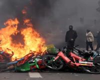 France Deploys 70,000 Police as Protests Turn Violent Across Major Cities