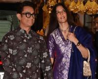 Aamir Khan Celebrates First Karwa Chauth with Gauri Spratt at Anil Kapoor’s House