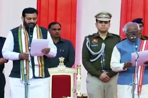 Nayab Singh Saini Sworn In As Chief Minister Of Haryana