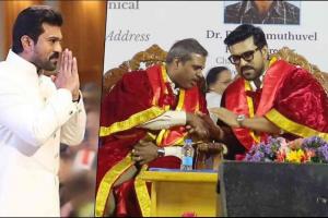 Ram Charan Receives Honorary Doctorate From Chennai's Vels University